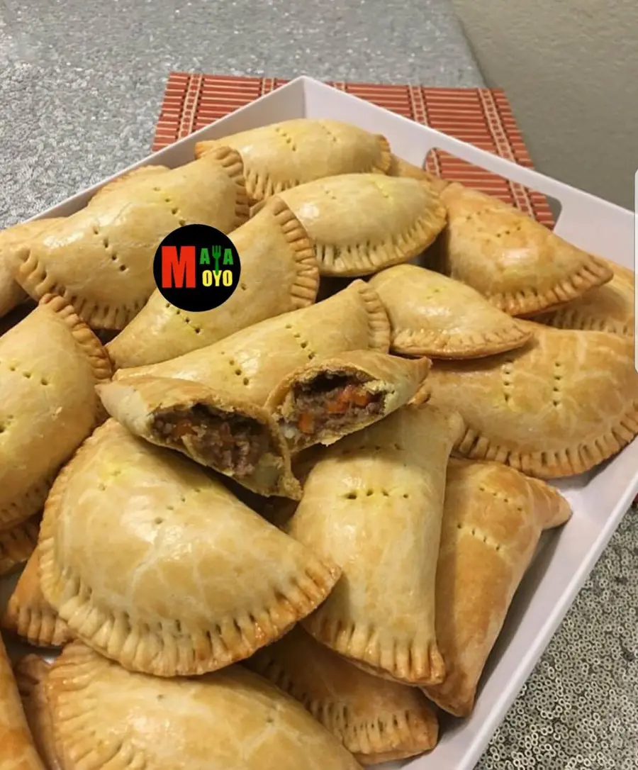 Golden West African meat pies fresh from the oven — MayaMoyo Dishes catering