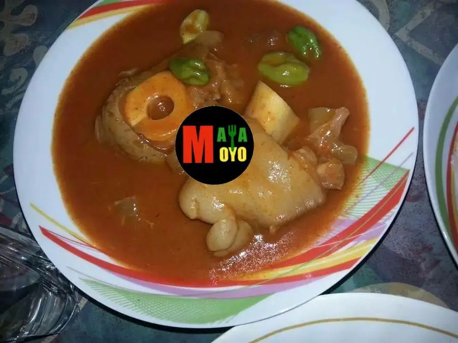 Rich African stew with tender meat — West African catering Maryland